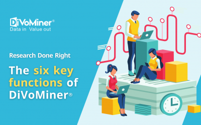 The six key functions of  DiVoMiner®