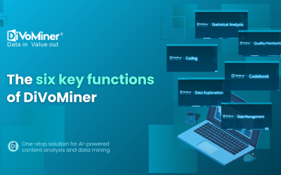 The six key functions of  DiVoMiner