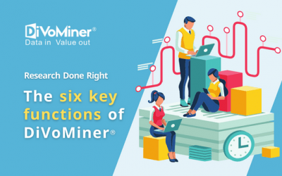 The six key functions of  DiVoMiner®