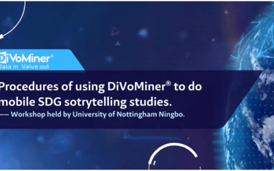 Procedures of using DiVoMiner® to do mobile SDG sotrytelling studies