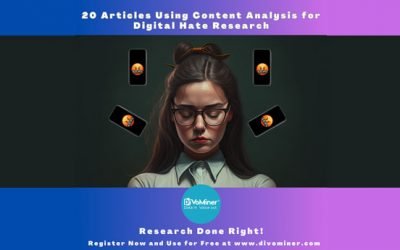 20 Articles Using Content Analysis for Digital Hate Research