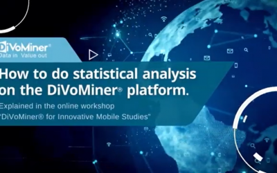 How to do statistical analysis on the DiVoMiner® platform?